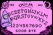 Gif animé gothique ouija